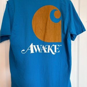 Awake NY x Carhartt WIP Blue Pocket Tee